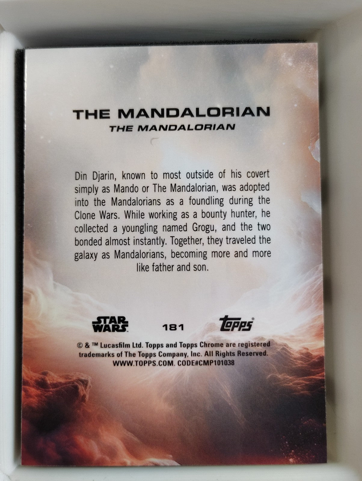 2025 Topps Chrome Star Wars #181 The Mandalorian
