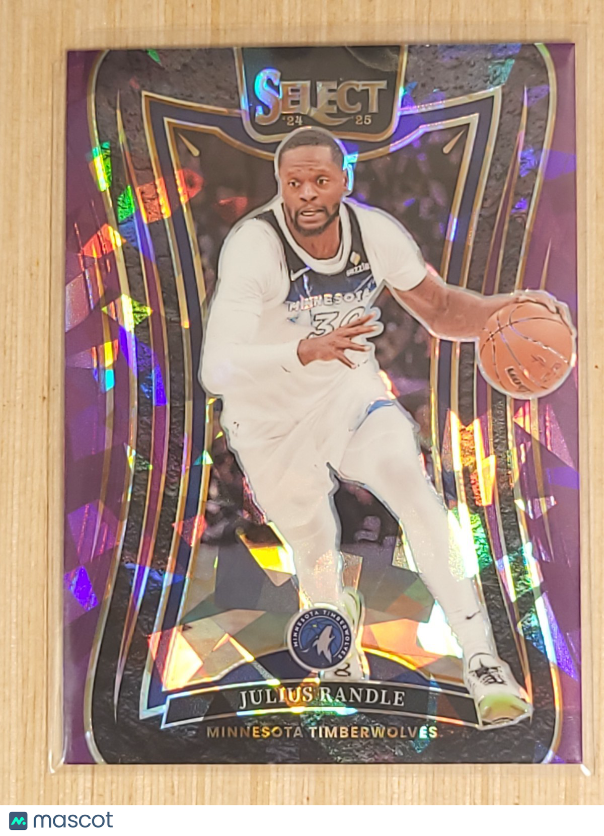 2024-25 Panini Select - Julius Randle #363 Purple Ice 79/99