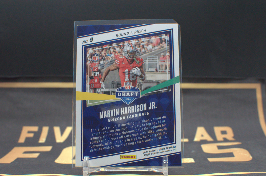 2024 Score NFL Draft Marvin Harrison Jr. #9 **Free Shipping @ $10+**