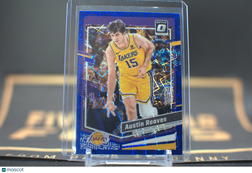 2023 Donruss Optic: Austin Reaves [Blue Velocity] #160