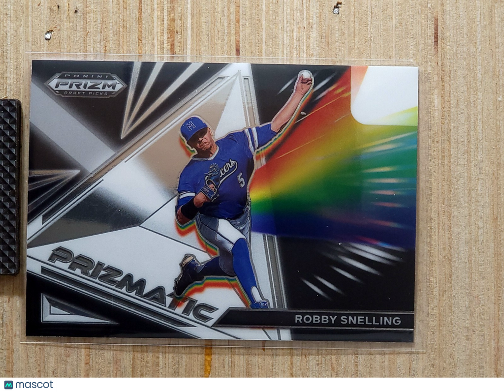 2022 Panini Prizm Draft Picks Prizmatic #PZ-RS Robby Snelling