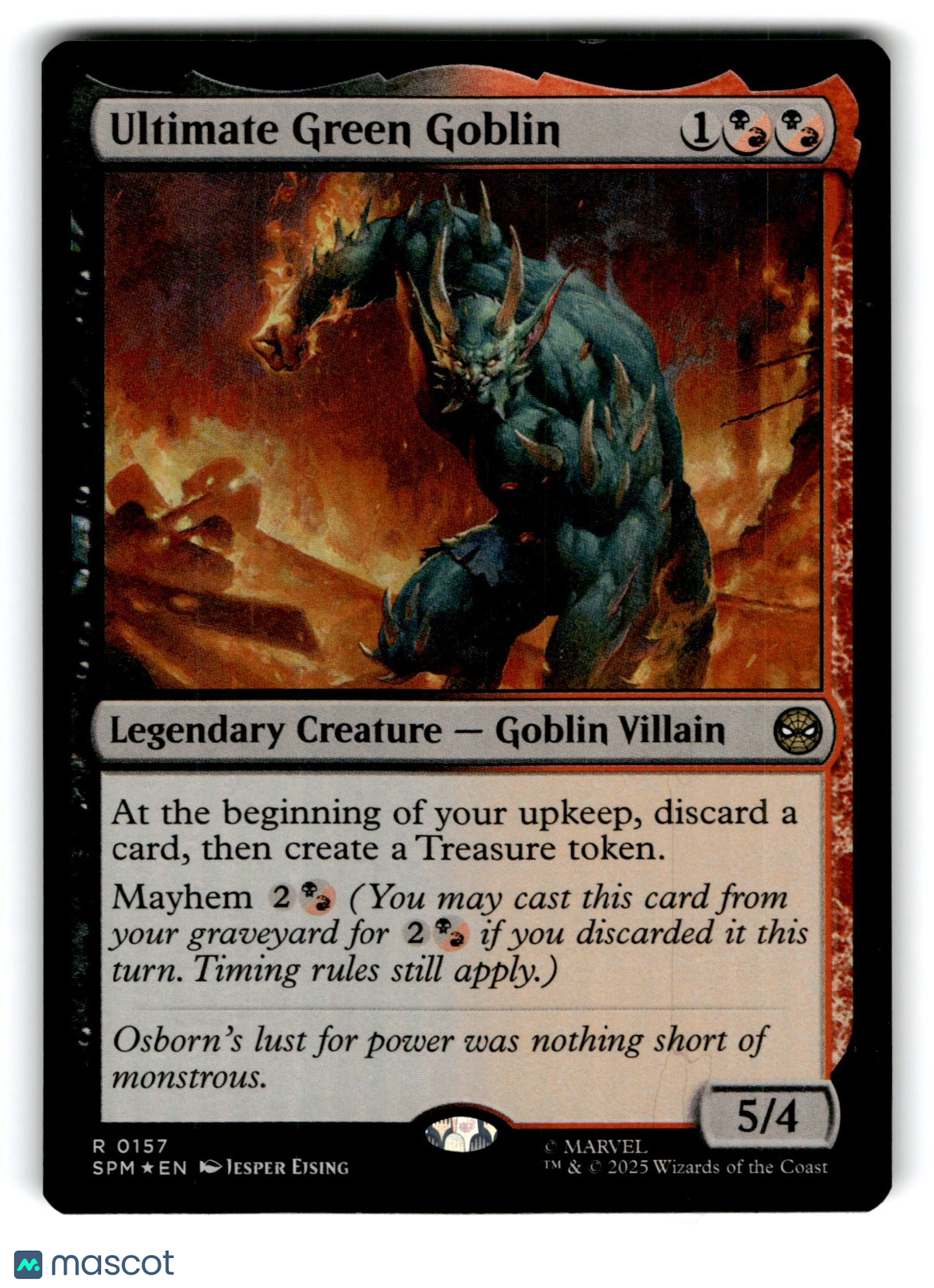 Ultimate Green Goblin Marvel's Spider-Man Foil