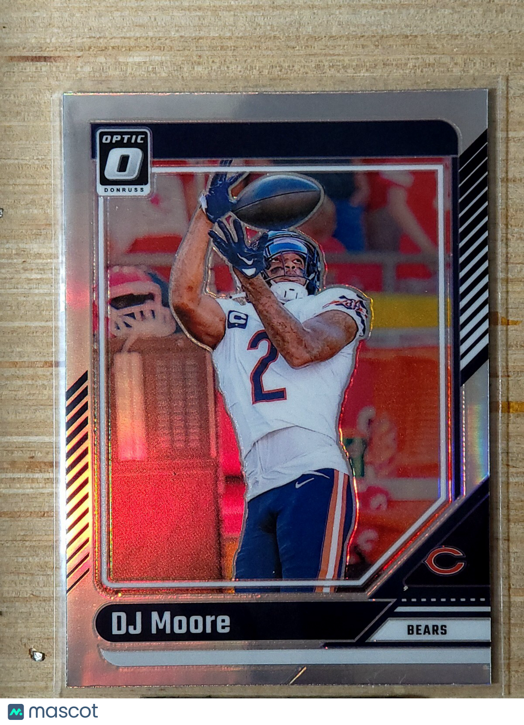 2024 Panini Donruss Optic - D.J. Moore #36 Holo Prizm