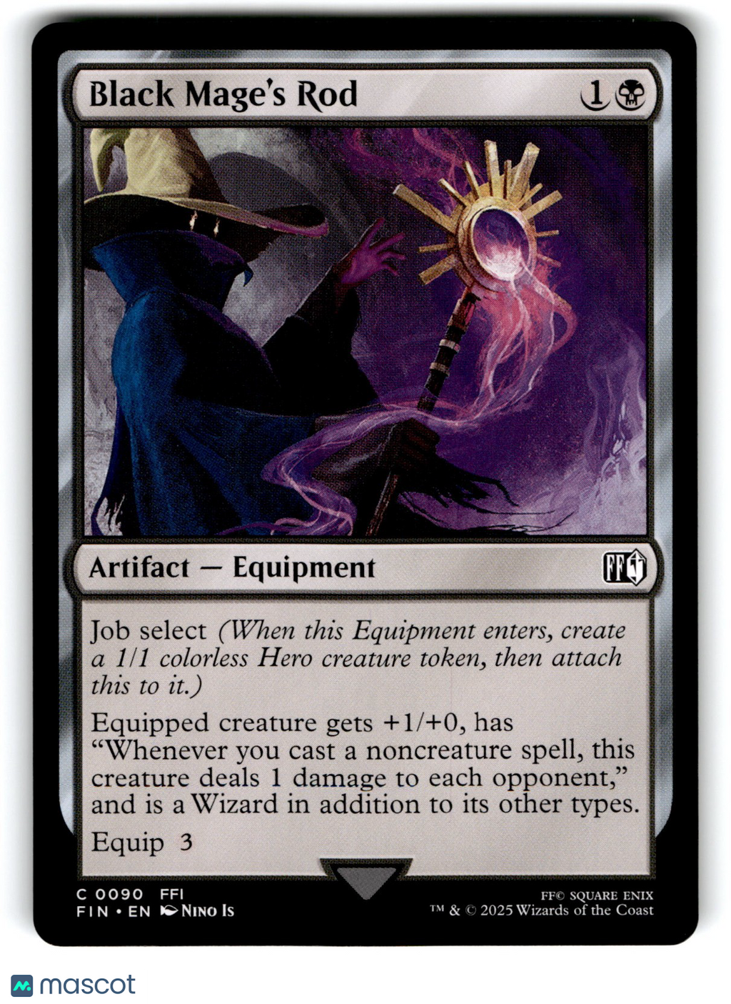Black Mage's Rod Final Fantasy Regular