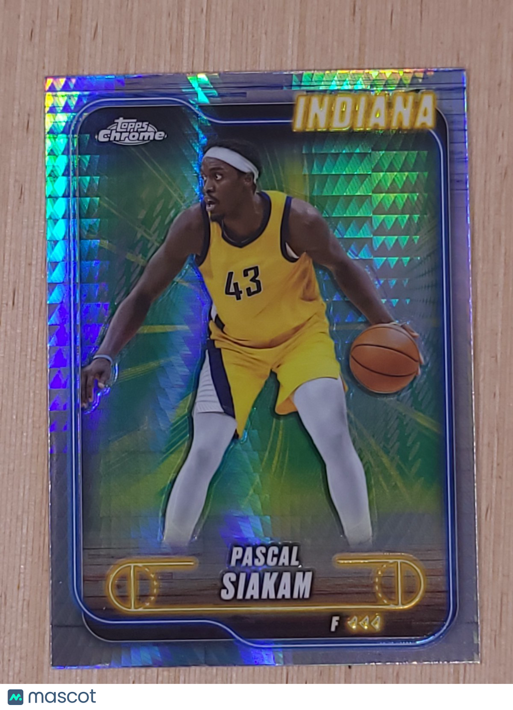 2024-25 Topps Chrome #64 Pascal Siakam Hyper