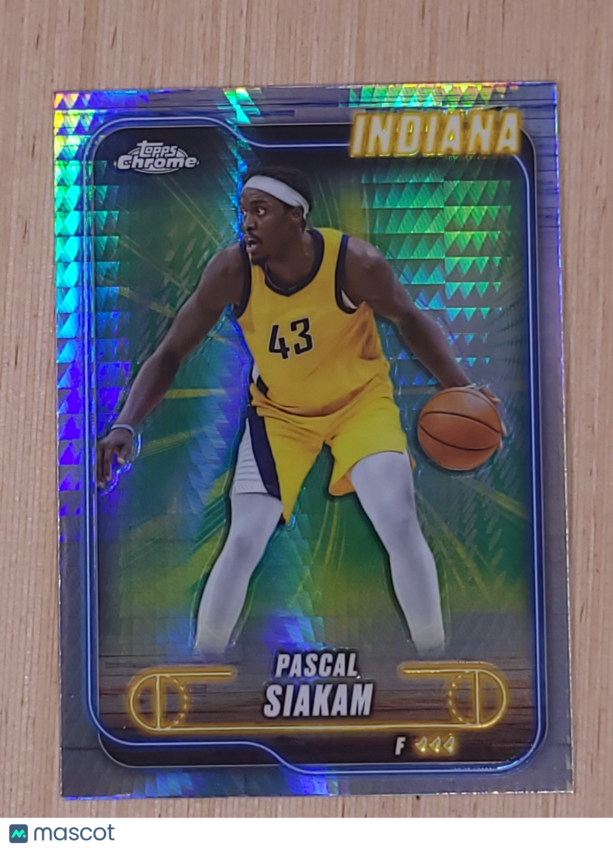 2024-25 Topps Chrome #64 Pascal Siakam Hyper