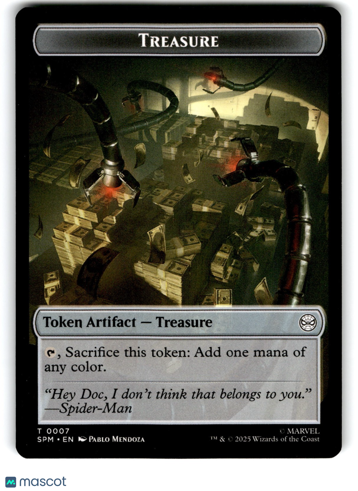 Human Citizen // Treasure Double-Sided Token Marvel's Spider-Man Regular