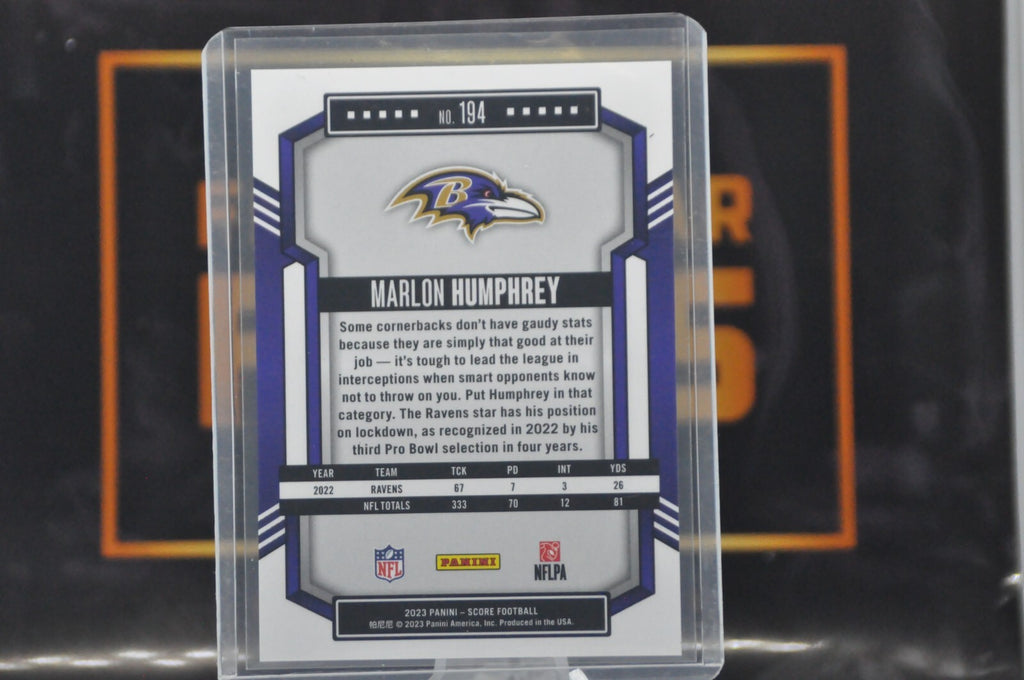 Marlon Humphrey [Red Zone] #194 (2023 Panini Score) #11/20