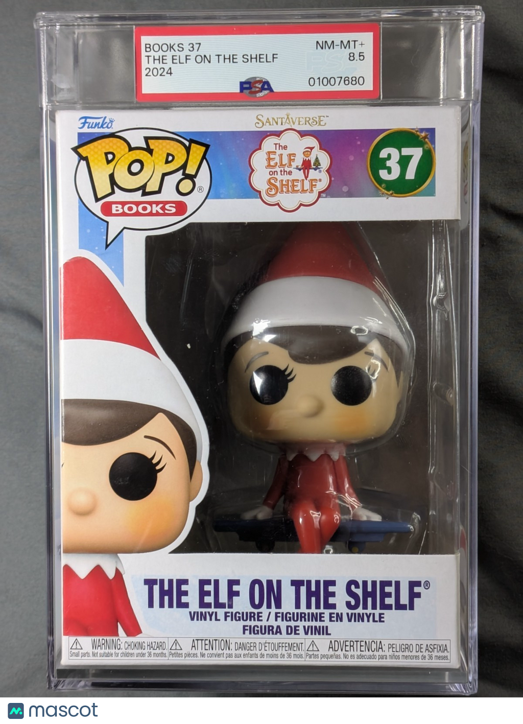 Funko POP! Books 37 The Elf on the Shelf PSA 8.5