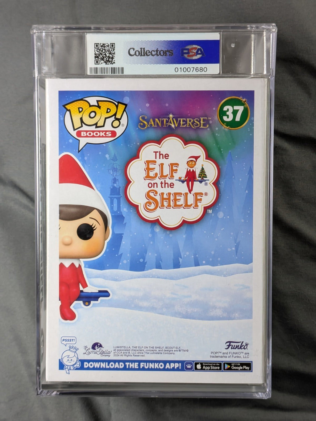 Funko POP! Books 37 The Elf on the Shelf PSA 8.5