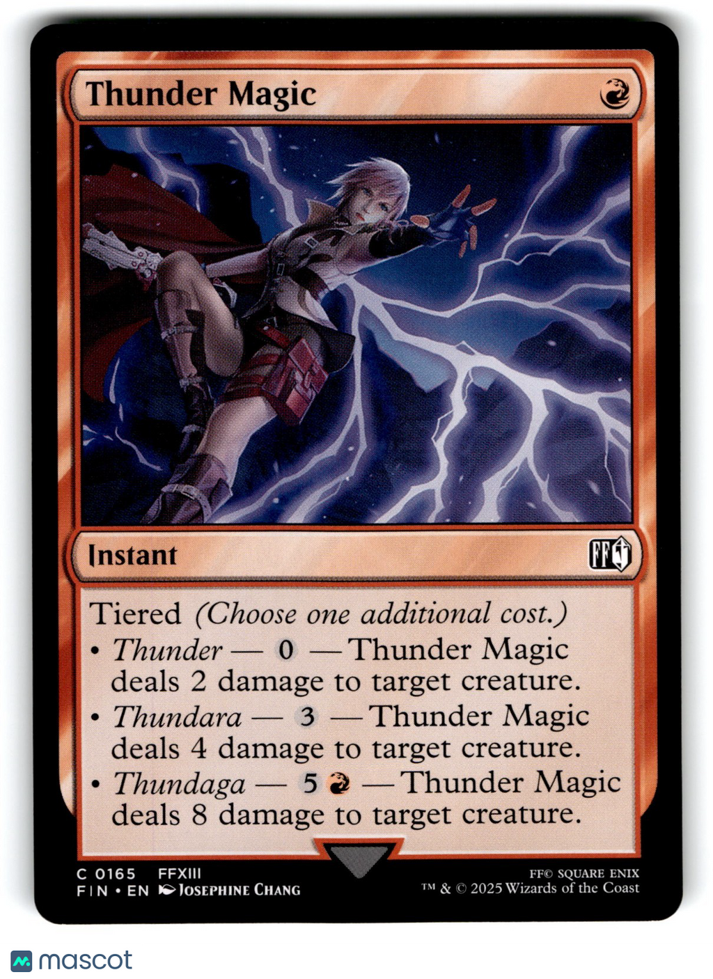 Thunder Magic Final Fantasy Regular