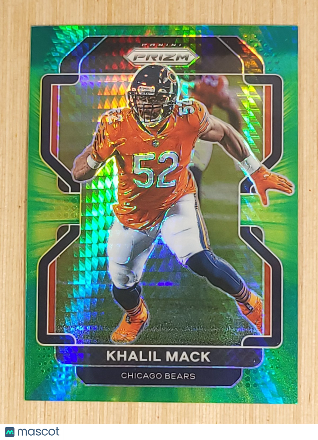 2021 Panini Prizm - Khalil Mack #163 Hyper Prizm /175