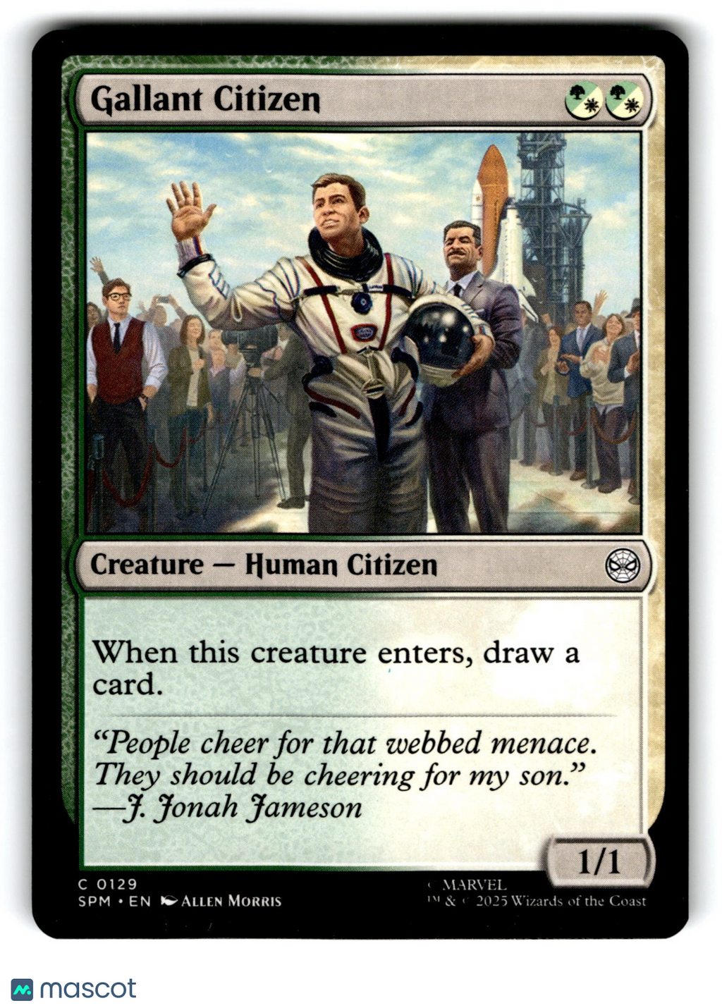 Gallant Citizen Marvel's Spider-Man Regular
