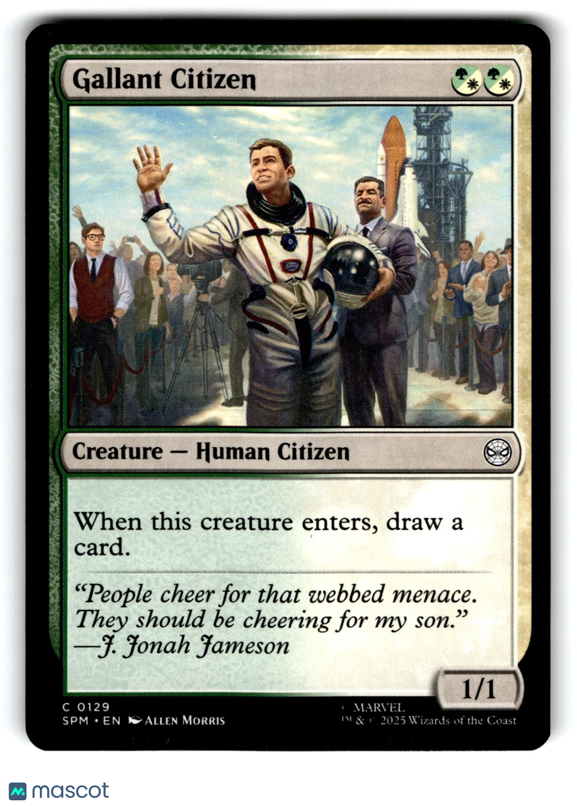 Gallant Citizen Marvel's Spider-Man Regular