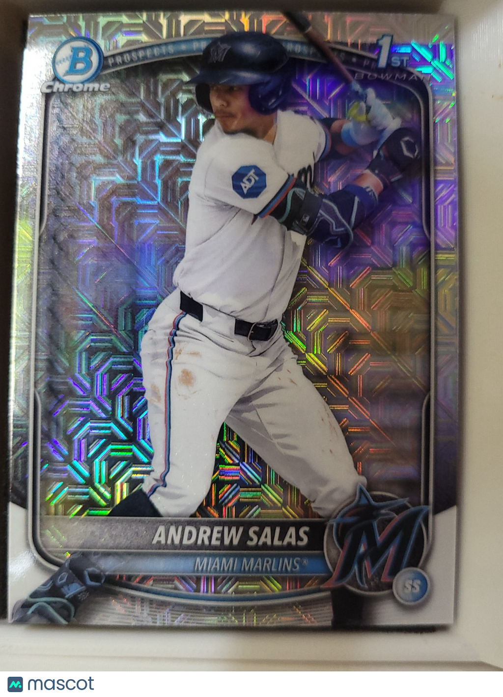 2025 Bowman Chrome Andrew Salas Mojo Refractor #BCP-156