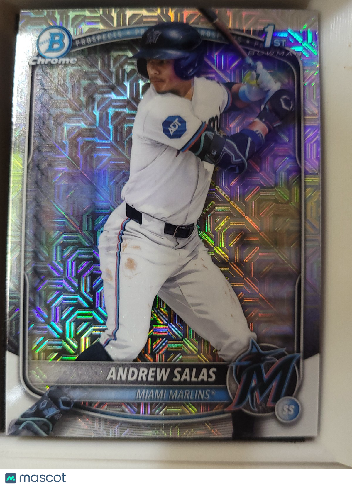 2025 Bowman Chrome Andrew Salas Mojo Refractor #BCP-156