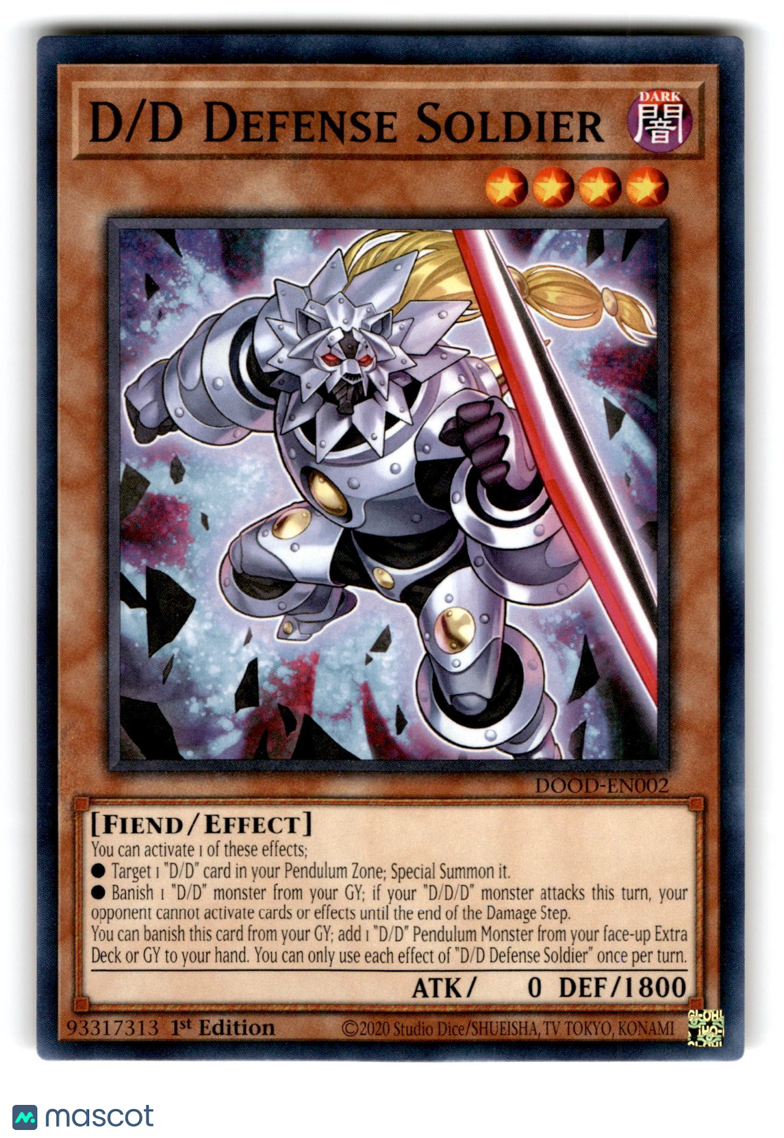D/D Defense Soldier DOOD-EN002