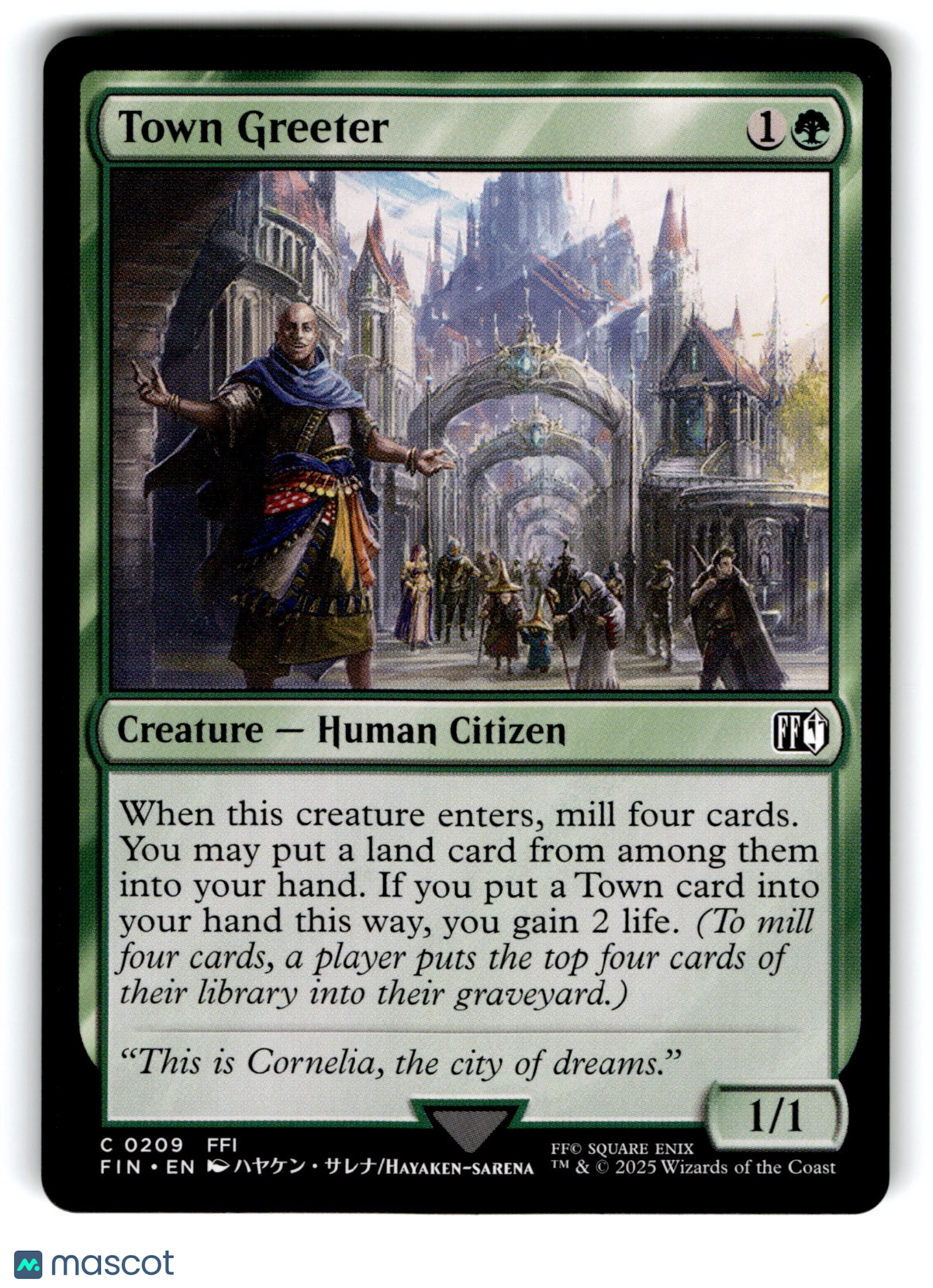 Final Fantasy Magic: The Gathering Town Greeter