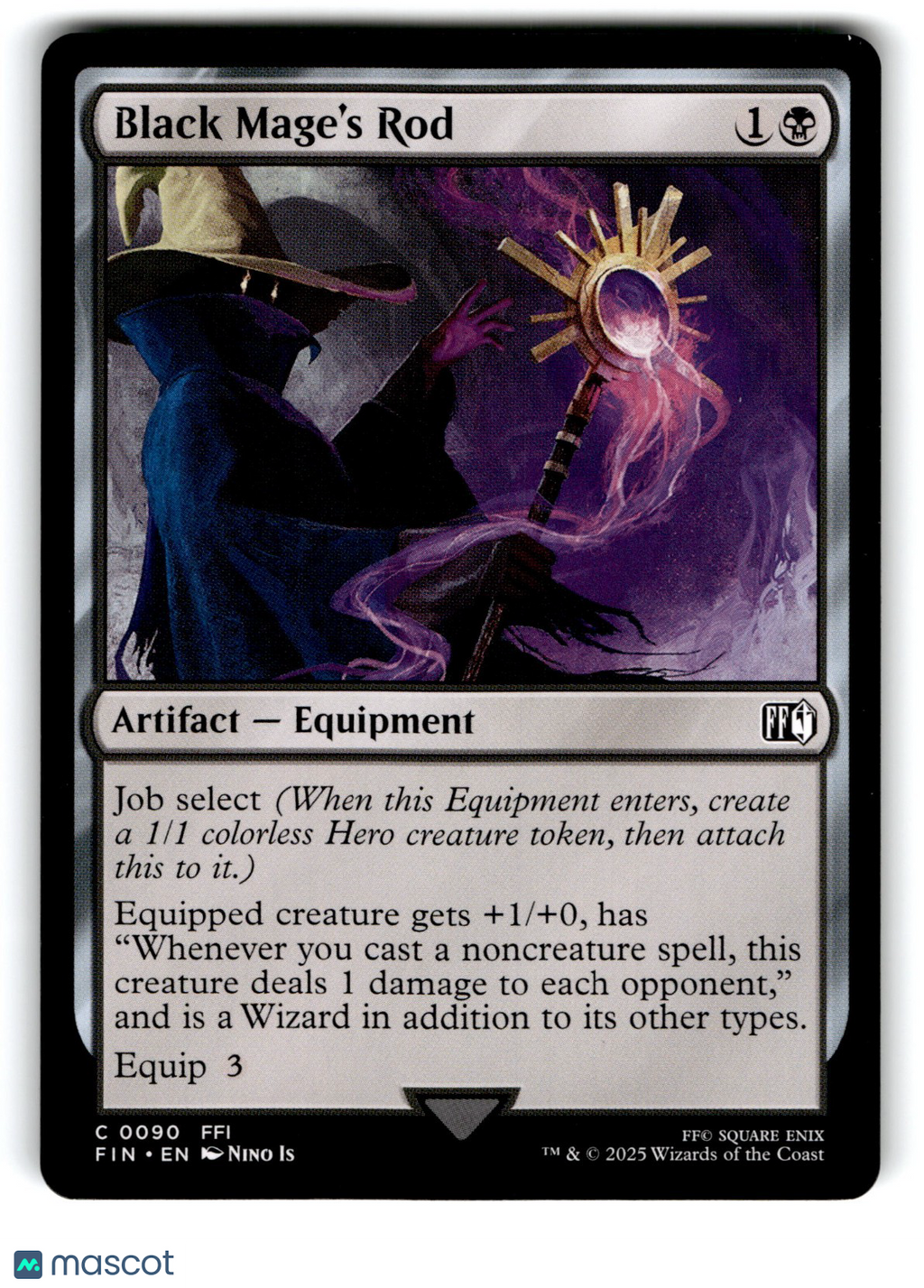 Black Mage's Rod Final Fantasy Regular
