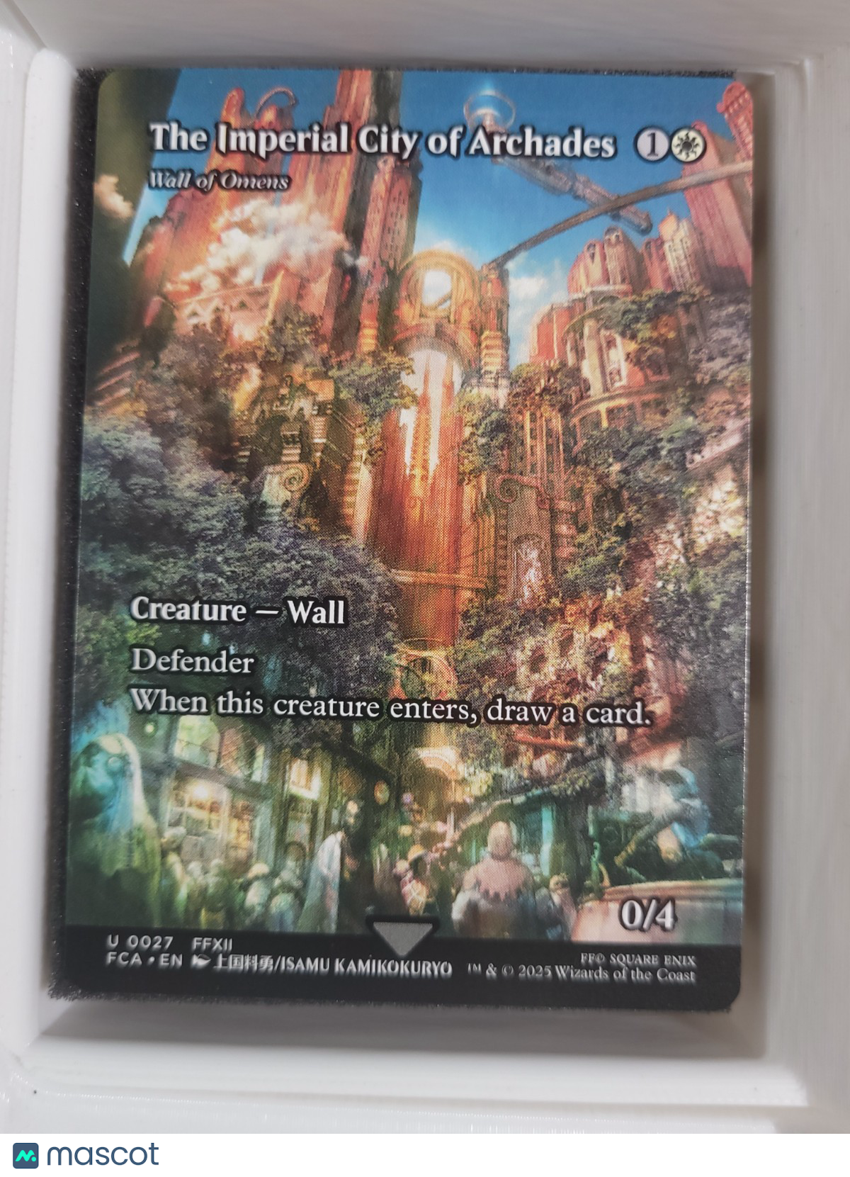 The Imperial City of Archades - Wall of Omens Final Fantasy Reg