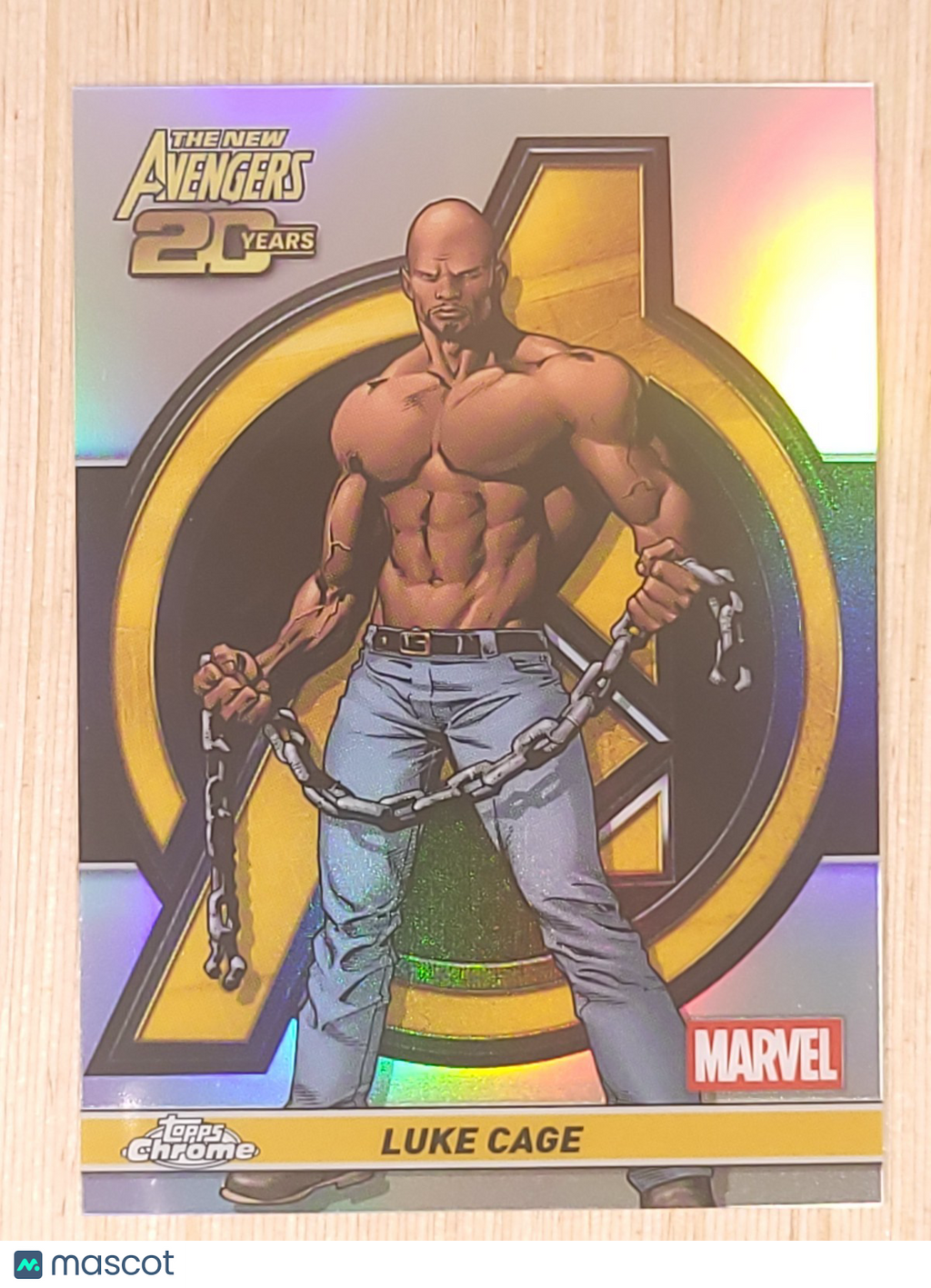 2024-25 Topps Chrome Marvel New Avengers #AV-2 Luke Cage
