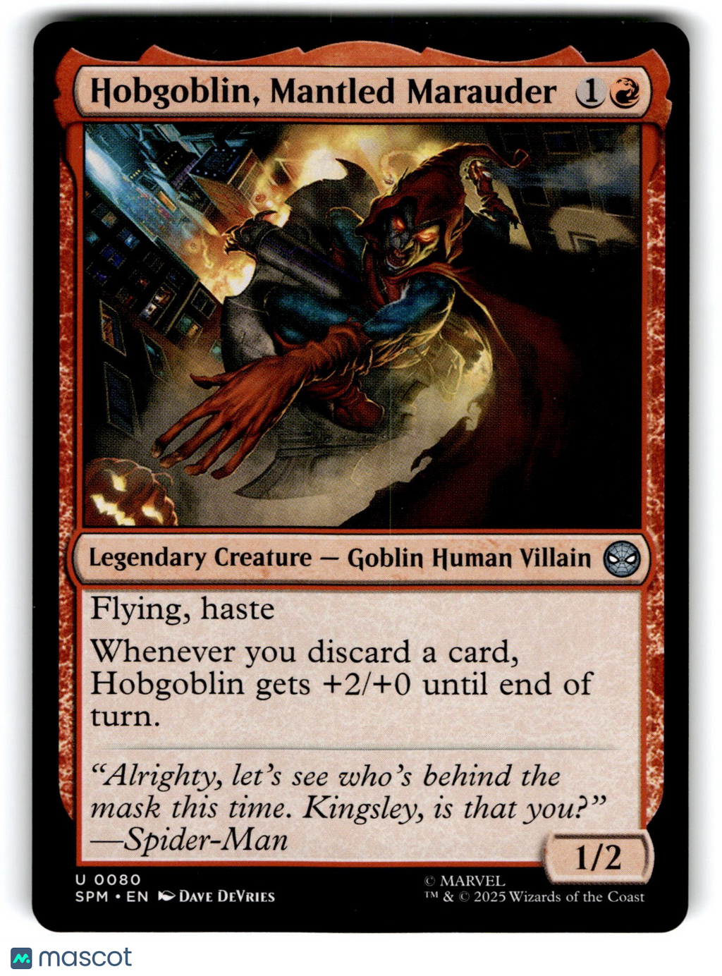 Hobogoblin Marvel's Spider-Man Magic: The Gathering Spider-Man