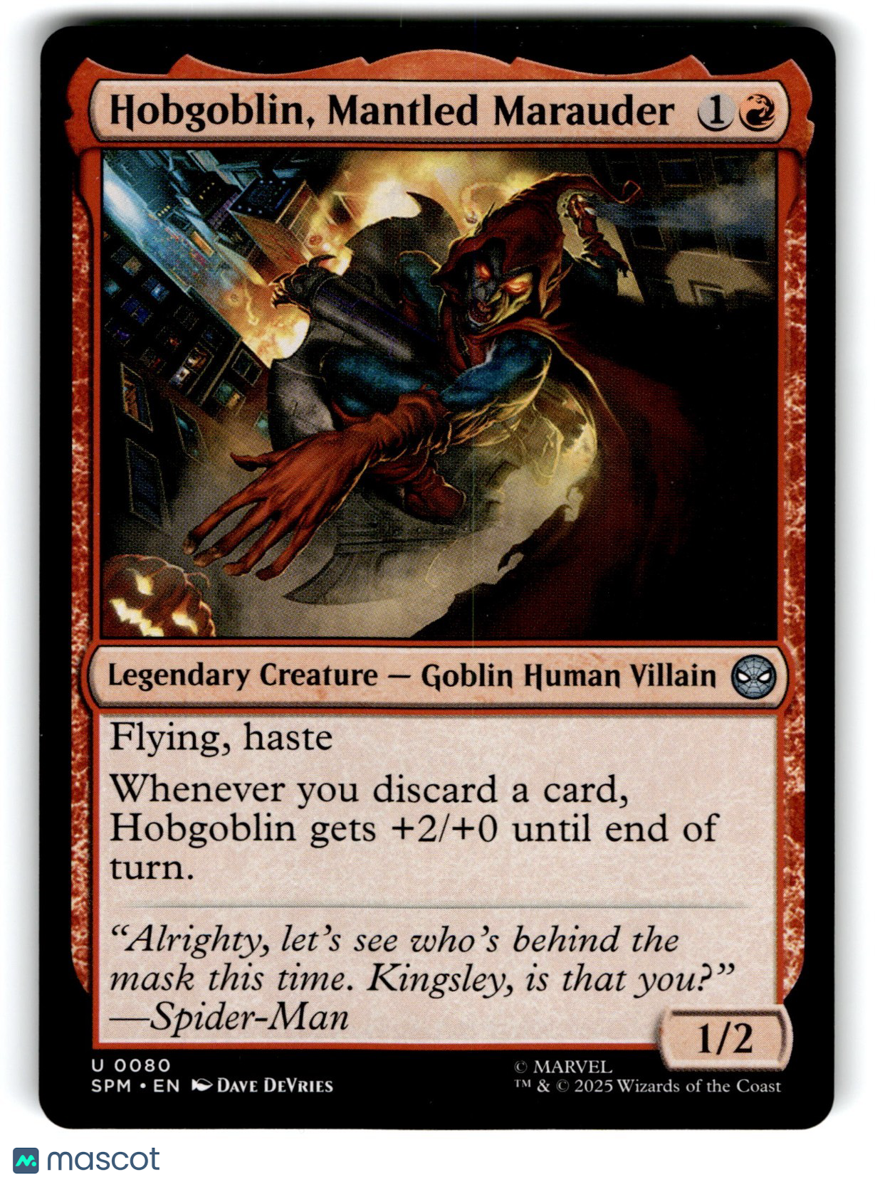 Hobogoblin Marvel's Spider-Man Magic: The Gathering Spider-Man