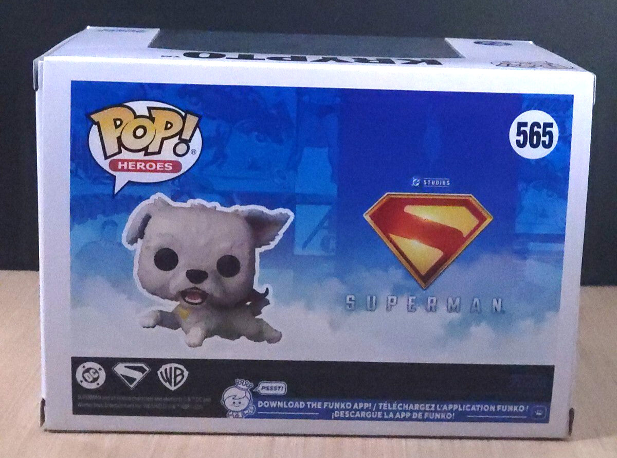 Funko Pop! Vinyl: Heroes Superman 565 Krypto