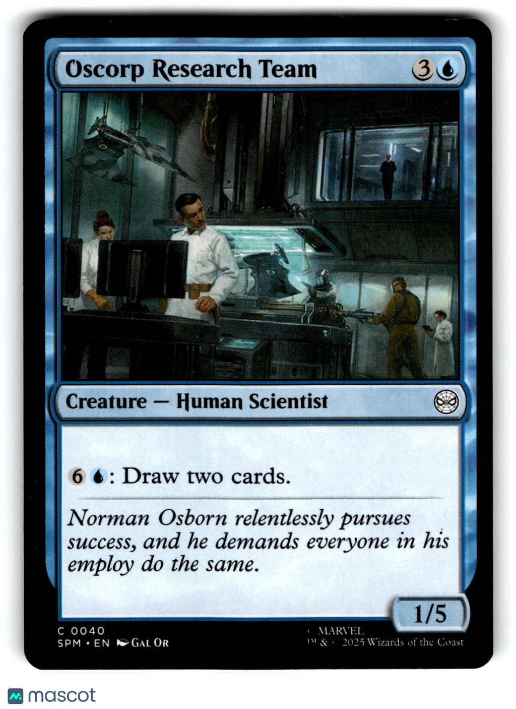 Oscorp Research Team Marvel's Spider-Man Regular