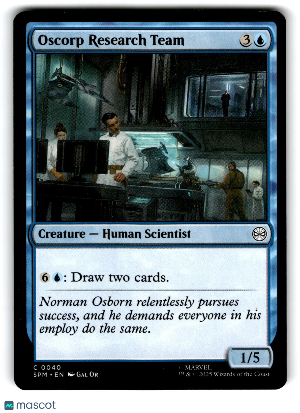 Oscorp Research Team Marvel's Spider-Man Regular