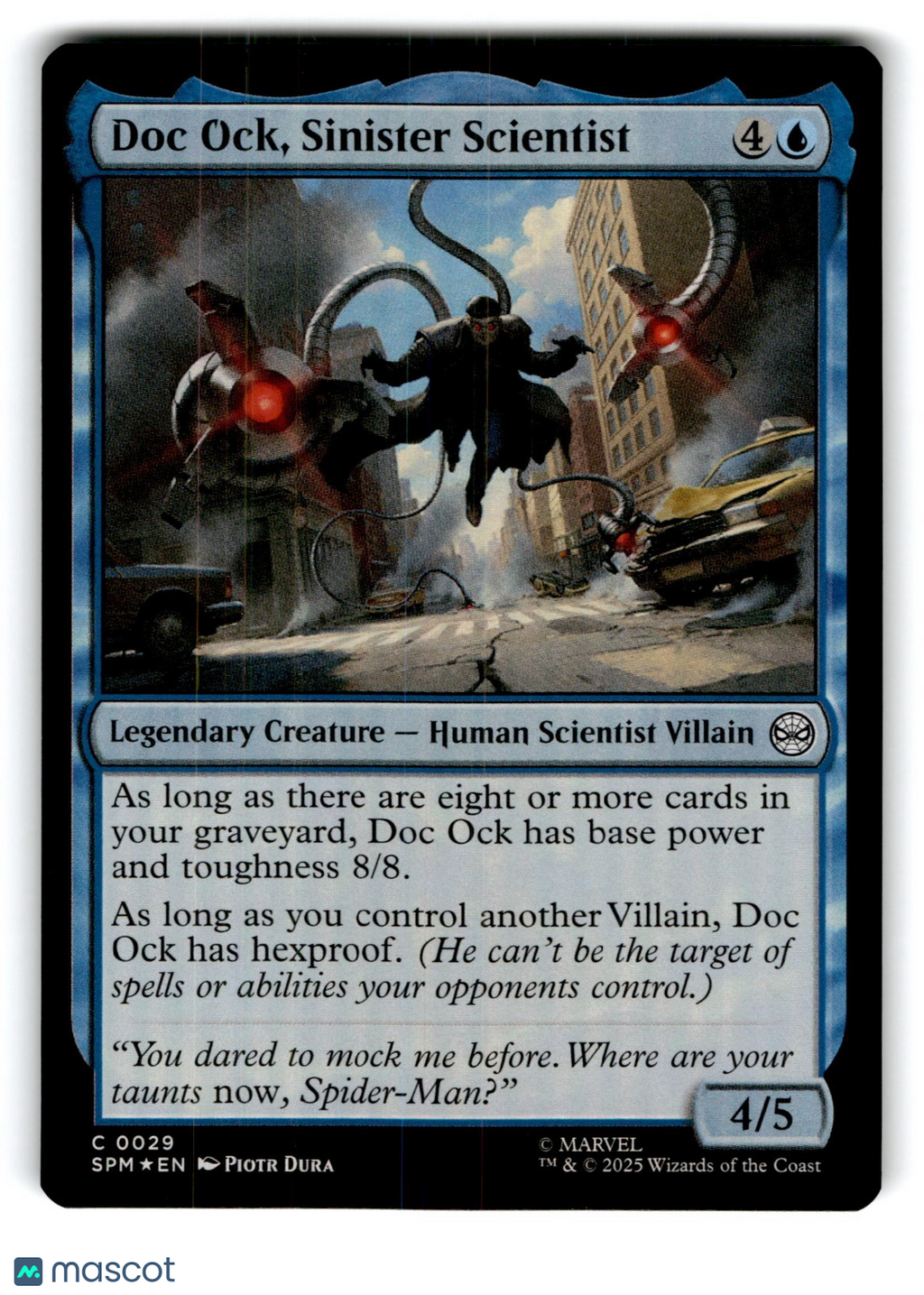 Doc Ock, Sinister Scientist Marvel's Spider-Man Regular Foil